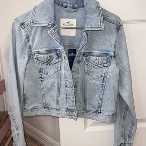 Hollister Classic Blue Denim Jean Jacket